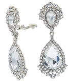 Drops - Vintage Large Double Crystal Chandelier Crystal Drop