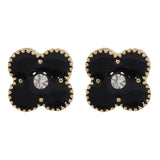 Studs - Colored Fleur Stud