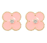Studs - Colored Fleur Stud