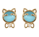 Studs - Colored Happy Hippo Stud