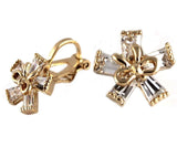 Studs - Colored Starred Bow Stud
